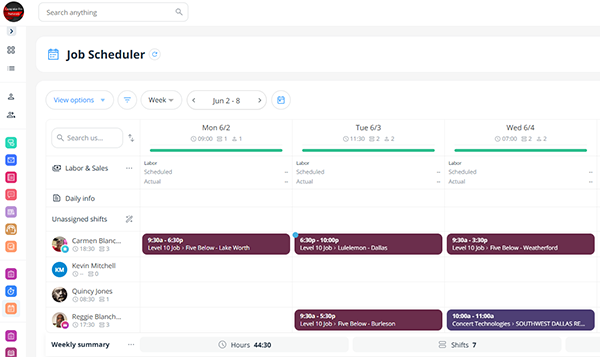 Mobile App Interface